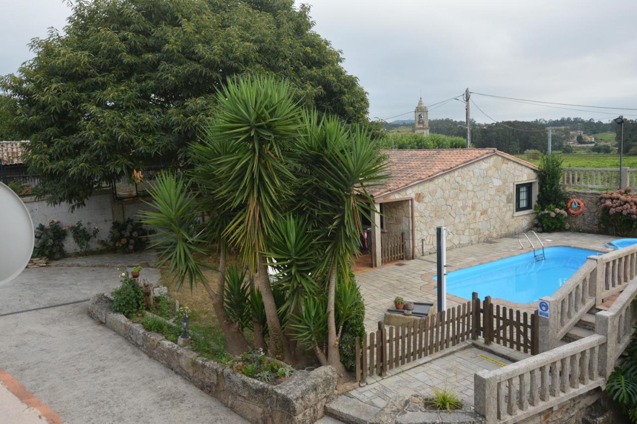 O Castro Apartamentos Cambados Exteriör bild