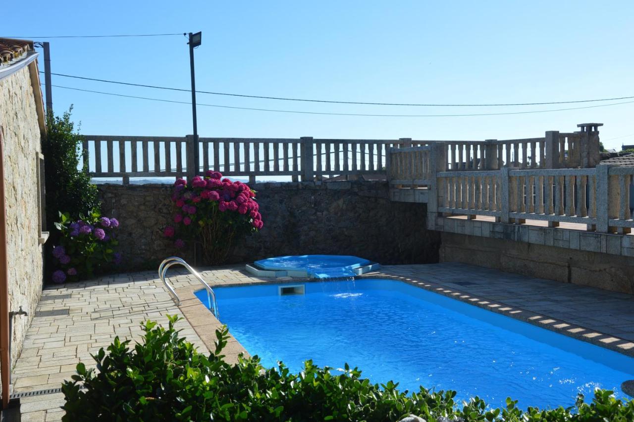 O Castro Apartamentos Cambados Exteriör bild